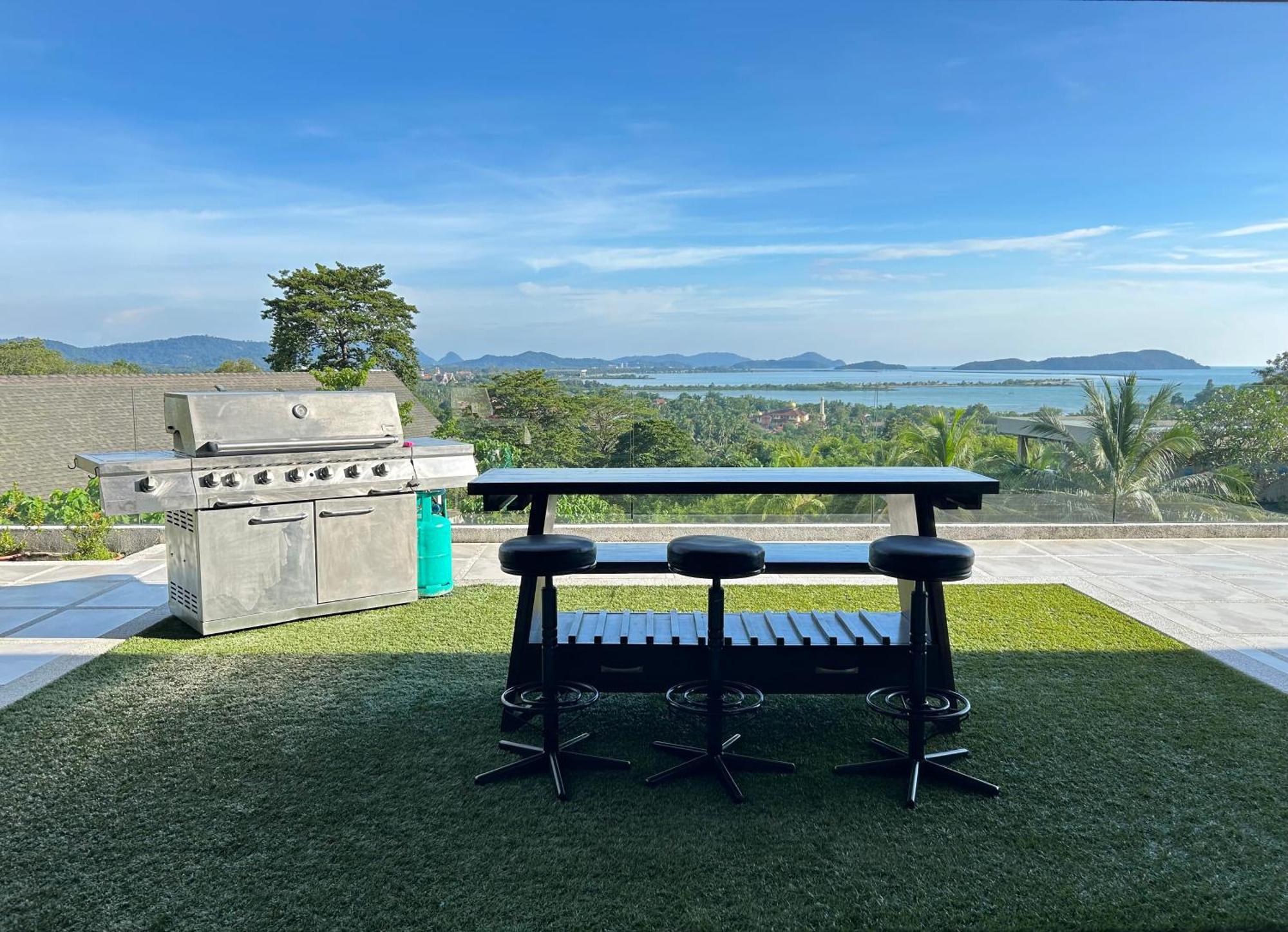 Aroha Seaview Villa - Private Pool - Pantai Cenang  Luaran gambar