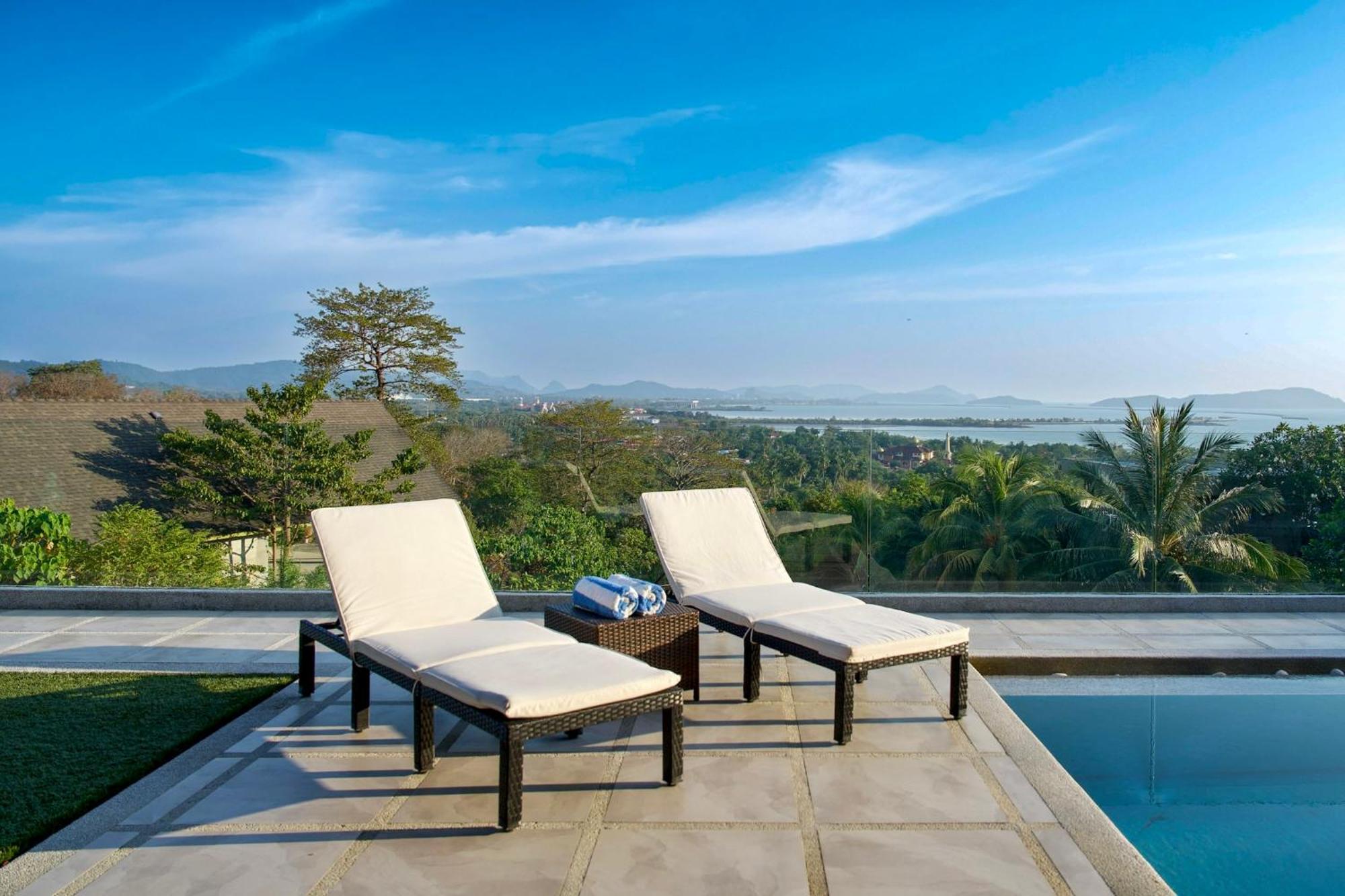 Aroha Seaview Villa - Private Pool - Pantai Cenang  Luaran gambar